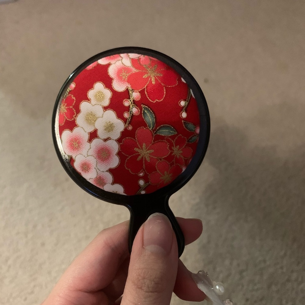 Japanese hand held mirror